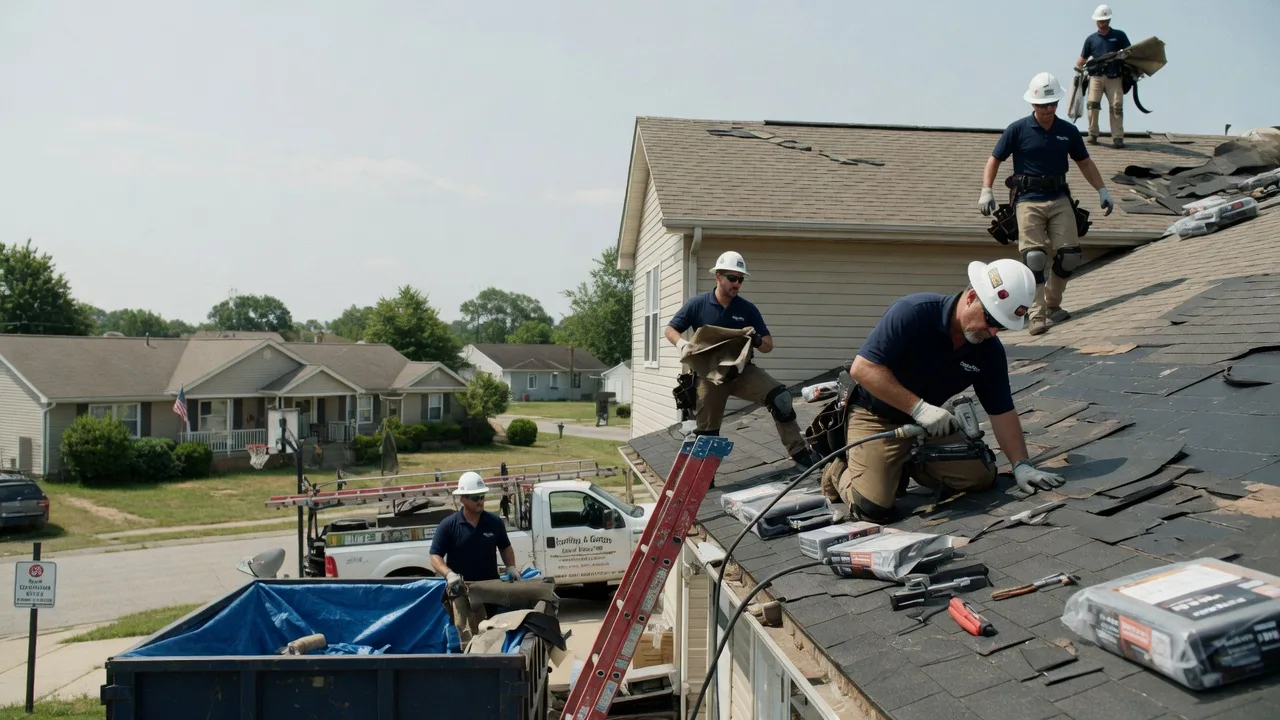 Roof Replacement in Scammon, KS near me